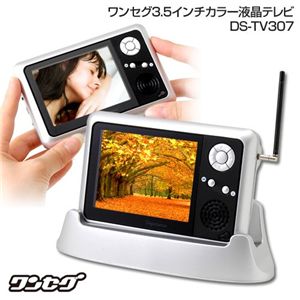 ワンセグ3.5インチカラー液晶テレビ DS-TV307