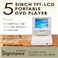 5インチポータブルDVDプレーヤー DS-PP115