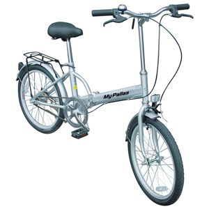 マイパラス M-27 折畳自転車20型 フォーカスシルバー