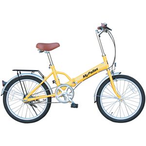 マイパラス M-27 折畳自転車20型 イエロー