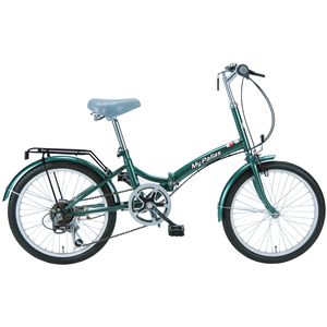 マイパラス M-30 折畳自転車20・6SP モスグリーン