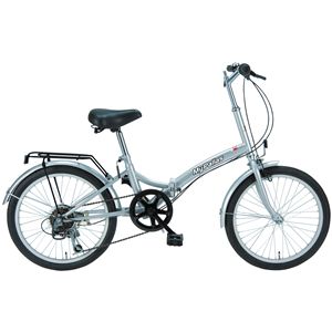 マイパラス M-30 折畳自転車20・6SP シルバー