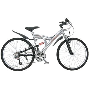 マイパラス M-75 MTB26型・21SP・Wサス/アルミフレーム ポリッシュブラック