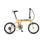 RENAULT（ルノー） 折り畳み自転車 18インチ FDB186 オレンジ 【フォールディングバイク】
