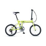 RENAULT（ルノー） 折り畳み自転車 18インチ FDB186 グリーン 【フォールディングバイク】