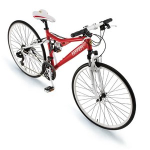 Ferrari(フェラーリ) AL-CRB7021 Wsus 700C 自転車 7段変速 レッド