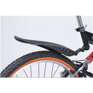 MYPALLAS(マイパラス) 折り畳み自転車 M-670 26インチ 6段変速Wサス オレンジ