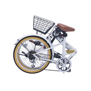 MYPALLAS（マイパラス） 折りたたみ自転車20・6SP・オールインワン M-252 ナチュラル（NA）