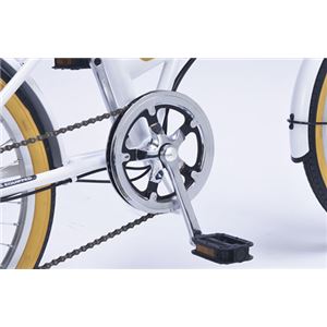 MYPALLAS（マイパラス） 折りたたみ自転車20・6SP・オールインワン M-252 ナチュラル（NA）