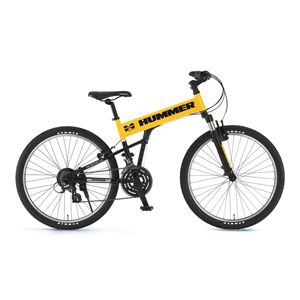 HUMMER 自転車 AL-ATB261 MB スコッチＳＶ イエロー（簡易工具セット付き）