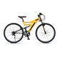 HUMMER（ハマー） 自転車 AL-ATB268 26インチ DH イエロー（簡易工具セット付き） 【マウンテンバイク】