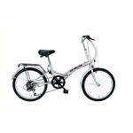 【12月31日まで】MYPALLAS（マイパラス） 折畳自転車20・6SP M-30 シルバー