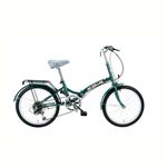 【12月31日まで】MYPALLAS（マイパラス） 折畳自転車20・6SP M-30 モスグリーン