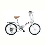 【12月31日まで】MYPALLAS（マイパラス） 折畳自転車20・6SP M-30 ジュエルホワイト