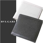 BVLGARI(ブルガリ) 二折財布 DOPPIO TONDO ブラック(black)/25295