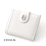 BVLGARI（ブルガリ） ドッピオトンド二折財布 25214/CHALK