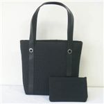 BVLGARI(uK)  #22284 Agatha BagShopping Shouldercarry Medium Fabric Black/P.