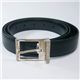 BVLGARI(ブルガリ) #22205 Man Belt Printed Calf Black/P