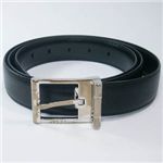 BVLGARI(uK)  #22205  Man Belt Printed Calf Black/P