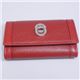 BVLGARI(uK)@#25282 Keyholder small 4 keys Goat leather red/calf leather red/P