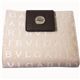 BVLGARI(�u���K��)�@#22242 Woman wallet 2 folds without zip Lettere fabric beige/pigskin chocolate/P
