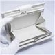 BVLGARI(�֥륬��)��#25250 Woman wallet 2 folds with frame Goat leather chalk/calf leather chalk/P
