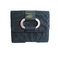 BVLGARI (ブルガリ) タブルホック 財布 25022 オーバル ブラック