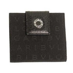 【決算特価】BVLGARI(ブルガリ) ミニ財布 22250 レッタレ ブラック