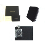 【決算特価】BVLGARI(ブルガリ) ラウンド二つ折り財布 25148 レッタレ ブラック