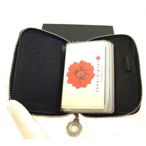 【決算特価】BVLGARI(ブルガリ) メモ帳用カバー 25154 ブラック(カードホルダーセット)