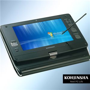 工人舎 ワンセグ搭載7型ワイドタッチパネル回転式液晶モバイルPC SH6KT12A