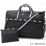 Le Sportsac(レスポートサック) ボストン 7385 ブラック×ホワイト