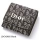 Christian Dior（クリスチャンディオール） Wホック財布 LDC43025　ブラック