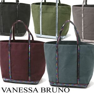 VANESSA BRUNO ヴァネッサブリューノ キャンバス×スパンコール トートバッグ 997・Acier