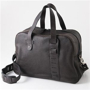 ipam レザーボストン BLACK