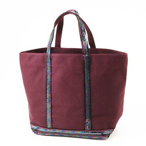 Vanessa Bruno トートバッグ CANVAS SPANGLE MEDIUM 338・Beetrave