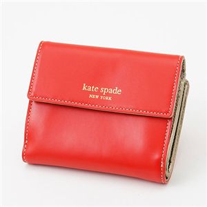 kate spade(ケイトスペード) ダブルホック財布 PWRU0068 647 Poppy×Gold
