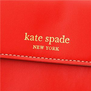 kate spade(ケイトスペード) ダブルホック財布 PWRU0068 647 Poppy×Gold