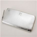 kate spade(ケイトスペード) シャインレザー 長財布 PWRU0676 040 SILVER