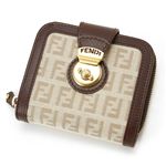 FENDI（フェンディ） 財布 8M0118 LJA RP4・ベージュ×ブラウン