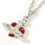 Vivienne Westwood�ʥ����������󥦥����ȥ��åɡ� �ͥå��쥹 Diamante Heart/Enamel Orb 1919 1021 001��Red