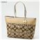 COACH�i�R�[�`�j ���[�W�g�[�g �V�O�l�`���[�X�g���C�v 11692 BKHCA�ECamel