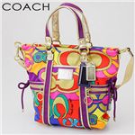 COACH（コーチ） ショルダーベルト付 トートバッグ ポピー フォール ポップC 14377