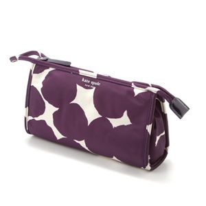 kate spade(ケイト・スペード) ナイロンポーチ 543 Purple Lake/Cream