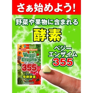 ベジーエンザイム355（野菜果物発酵酵素加工食品）