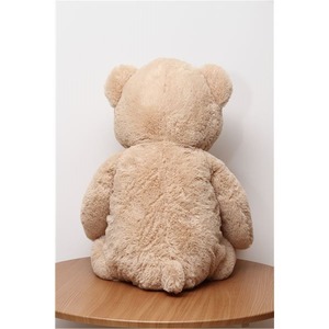 子供用 ぬいぐるみ/人形 【熊型 ベージュ】 幅50cm 〔おもちゃ 子ども部屋〕
