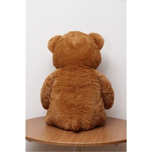 子供用 ぬいぐるみ/人形 【熊型 ブラウン】 幅50cm 〔おもちゃ 子ども部屋〕