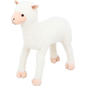 子供用 ぬいぐるみ/人形 【アルパカ】 幅68cm 〔おもちゃ 子ども部屋〕 