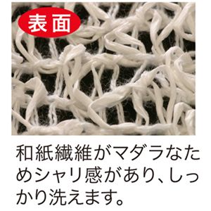 「身体のアクとり体験」和紙のタオル 2枚組
