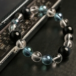 Noahノア★大粒ブルータイガーアイ天然石ブレスレット〜仕事＆金運上昇！！